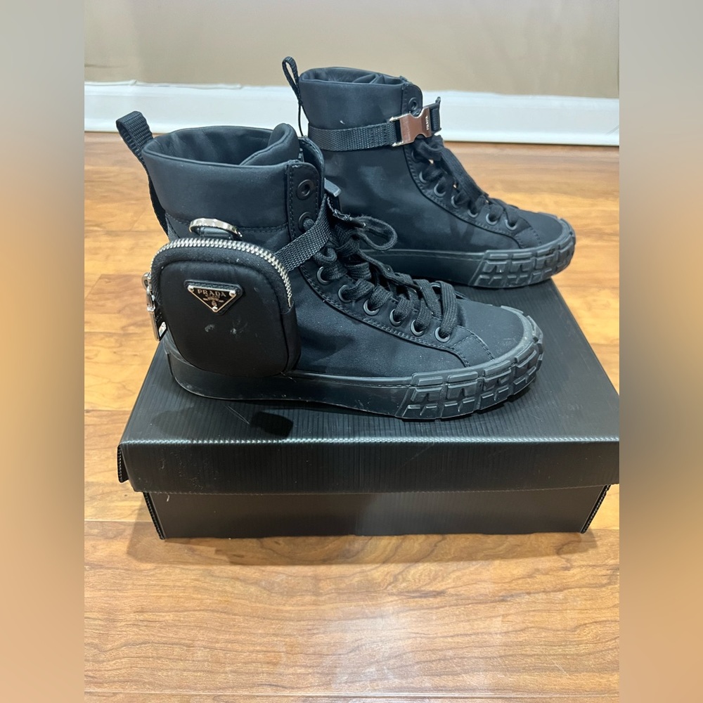 Prada high-top sneakers